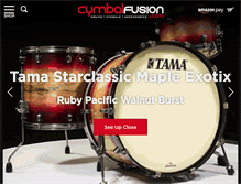 Tablet Screenshot of cymbalfusion.com